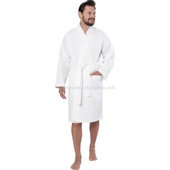 Pánské oblečení Hotberg(M-Max) Pánský župan Aleksander1675 Barva: 1-biela, Velikost: XL