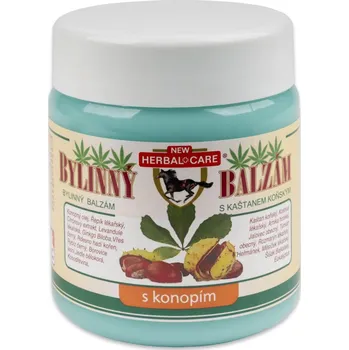 Bylinná léčivá mast Bylinný Balzám s kaštanem koňským a konopím 500 ml
