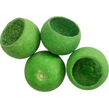 Svíčka Dekorace - Bell cup 4-5 cm - jablkově zelený 4 ks