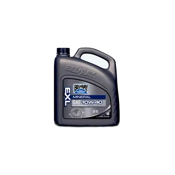 Motorový olej Motorový olej Bel-Ray EXL MINERAL 4T 10W-40 4 l