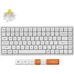 Keychron K2 Max herní klávesnice (US) bílá