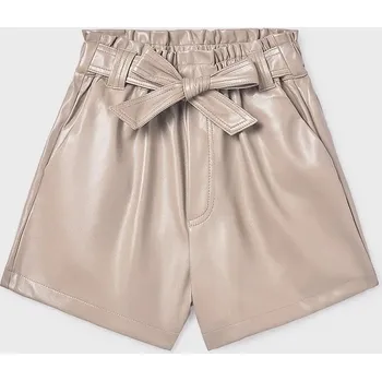 Dívčí kraťasy Dětské kraťasy Mayoral 7218.8J.Junior.9BYA béžová 08X, vel. 162