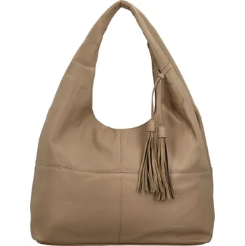 Dámská kabelka na rameno taupe - MaxFly Dafina taupe