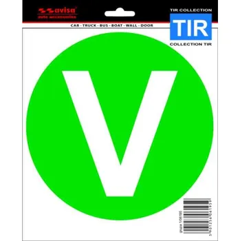 Samolepicí dekorace na vozidlo Nálepka emisní normy EURO 5 V