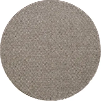 Koberec Ayyildiz Kusový kulatý koberec Loom 4300 Brown, 120/200 cm, odolný, moderní Rozměry koberců: 160x160 (průměr) kruh