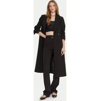 Dámské kalhoty Just Cavalli Kalhoty z materiálu 79PAA131 N0626 Černá Flare Fit 46