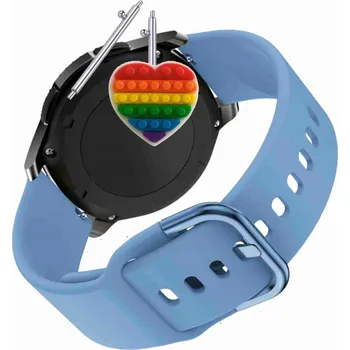 Pouzdro na mobilní telefon Pásek Řemínek pro Vess K67, Silikon Modrý Poutko, nastavitelný