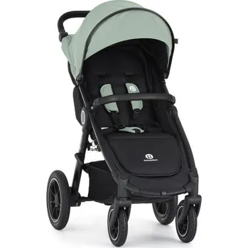 Kočárek PETITE&MARS Kočárek sportovní Street2 Air Black Iron Green