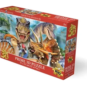 Puzzle Dino 3D selfie 100 dílků