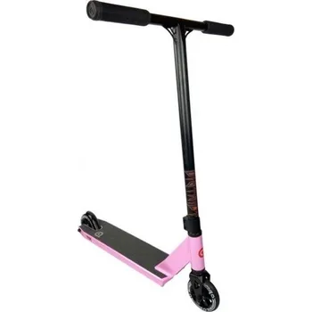 Koloběžka District Titus Pink Black freestyle koloběžka