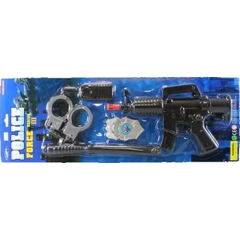 autíčko Policejní sada samopal