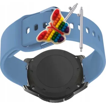 Pouzdro na mobilní telefon Pásek Řemínek pro Matast T60, Silikon Modrý Poutko, nastavitelný