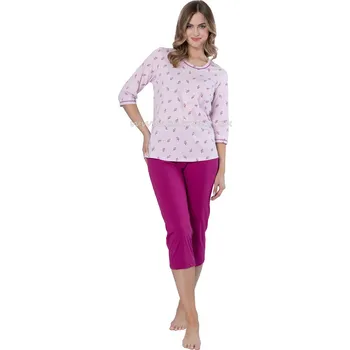 Dámské pyžamo LEVEZA (M-Max) Dámské pyžamo Slawa1630 Barva: 1-ružová, Velikost: XL