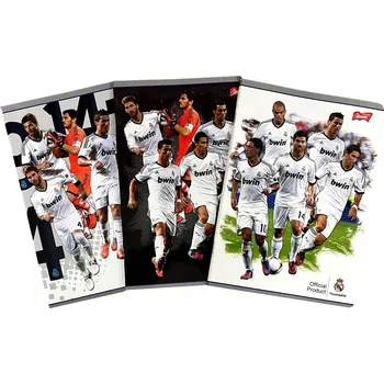 Sešit Sešit A5 s mřížkou Real Madrid Unipap, 32 listů