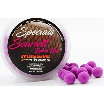 Boilies Plovoucí kuličky Massive Baits Pop-up 18mm - Scarlett
