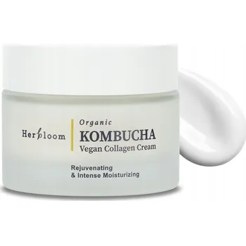 Pleťový krém Hydratační krém na obličej Herbloom Kombucha Vegan Collagen Cream pro den i noc 50 ml