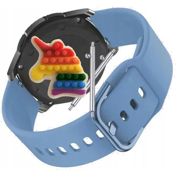 Pouzdro na mobilní telefon Řemínek Řemínek pro Vector Smart VCTR-32, Silikonový Modrý Smyčka, nastavitelný