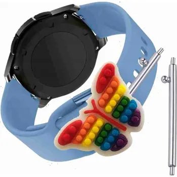 Pouzdro na mobilní telefon Řemínek Řemínek pro Bemi Racer RC1, Silikonový Modrý Smyčka, nastavitelný