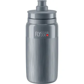 Košík na láhev Láhev ELITE FLY TEX 24 550 ml šedá