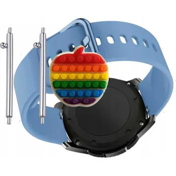 Pouzdro na mobilní telefon Řemínek Řemínek pro Imilab W12, Silikonový Modrý Smyčka, nastavitelný