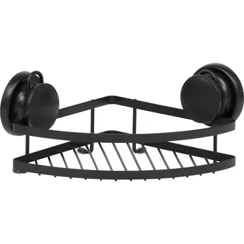 police Polička do koupelny Ortiz, černá