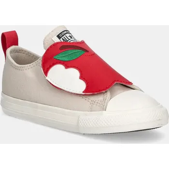 Chlapecké tenisky Dětské tenisky Converse CHUCK TAYLOR ALL STAR ONE STRAP A13186C béžová 02X, EUR 23