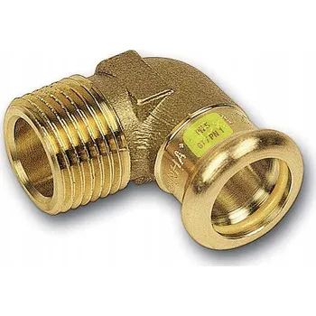 Fitinka PŘECHODOVÉ KOLENO 15x1/2" vnitřní závit měď Press Gas
