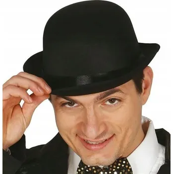 Klobouk Buřinka klobouk klasický černý retro párty