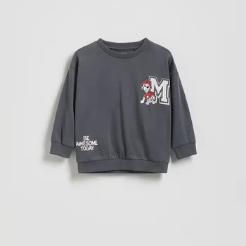 Chlapecká mikina Reserved - Halenka s dlouhými rukávy PAW Patrol - tmavě šedá - 617FJ-90X - 617FJ-90X-86