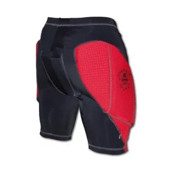 Chránič páteře Kraťasy s chrániči ENERGIAPURA PANTA RACING, červená II