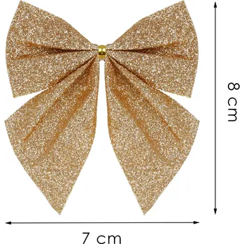 Springos CA1309 VÁNOČNÍ MAŠLE 8 x 8 CM 6 KS.