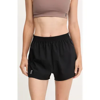 Dámské kalhoty Tréninkové šortky On dámské, černá barva, high waist, 1WF10330553 99X, vel. S