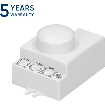 Pohybové čidlo Mikrovlnný pohybový senzor, mini, 360°/180°, IP20, 1200W