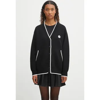 Dámské oblečení Kardigan s příměsí vlny Kenzo Rws Boke Flower 2.0. Mid Cardigan, XS, černá, 99X