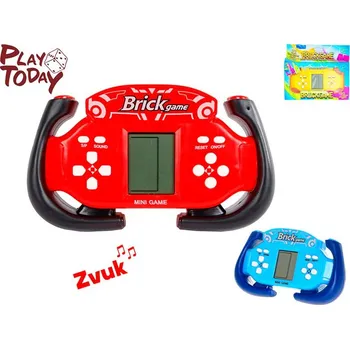 autíčko Play Today konzole 14x9cm 23her na baterie se zvukem 3barvy