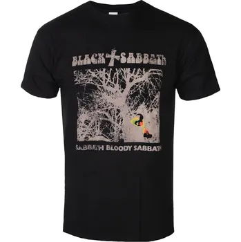 Pánské oblečení Tričko metal pánské Black Sabbath - Black - ROCK OFF - BSTS33MB