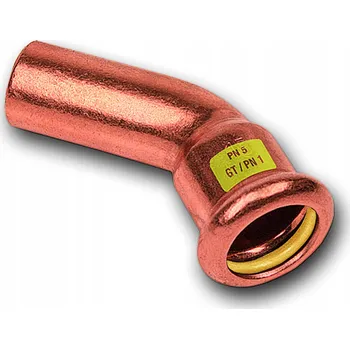 Fitinka Měděné koleno SANHA 28 mm