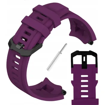 Řemínek na hodinky Řemínek ChronSmarta pro Xiaomi 28mm fialový