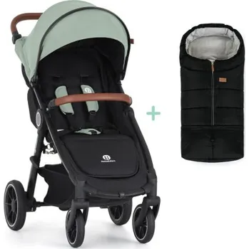 Kočárek PETITE&MARS Kočárek sportovní Street2 RWS Oak Iron Green + PETITE&MARS fusak Jibot
