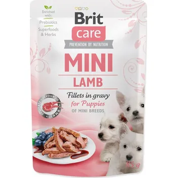 Pro psa Kapsička BRIT Care Mini Puppy Lamb fillets in gravy 85g