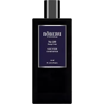 Noberu Silver Conditioner No. 109 Orange & Cedar 250 ml - Kondicionér na světlé a odbarvené vlasy proti žlutým tónům