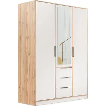 Šatní skříň Šatní skříň Lati D3 Barva korpusu: Dub wotan, Rozměry: 150 cm, Dveře: Kašmír