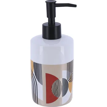 Dávkovač mýdla Dávkovač mýdla Trendy, kombinace barev/s černými prvky, 320 ml