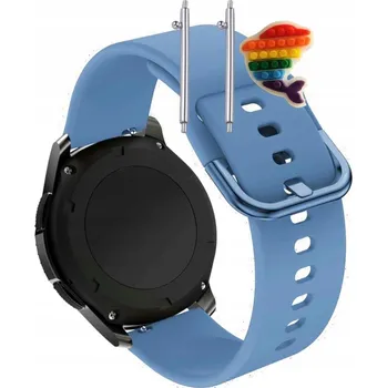 Pouzdro na mobilní telefon Řemínek Řemínek pro Moreka MSK4 Bluetooth, Silikonový Modrý Smyčka, nastavitelný