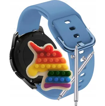 Pouzdro na mobilní telefon Řemínek Řemínek pro Uaue T60, Silikonový Modrý Smyčka, nastavitelný