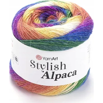 Příze YarnArt Stylish Alpaca 7718 (150 g / 525 m) - Příze / Vlna