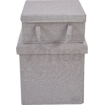 Taburet Taburet čalouněný P šedý