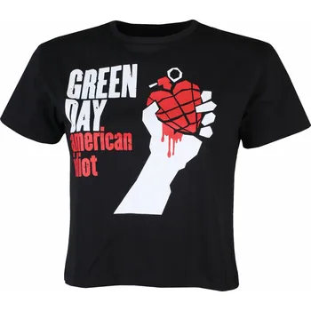 Tričko metal dámské Green Day - American Idiot - ROCK OFF - GDCT12LB - L