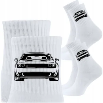 Pánské ponožky 3x Ponožky Dárek Ponožky k Narozeninám pro řidiče auta CHALLENGER