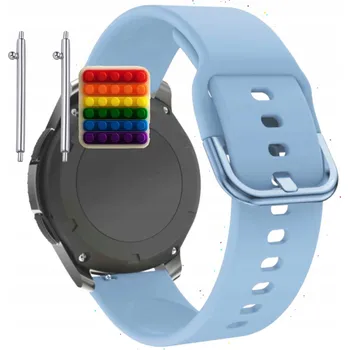 Pouzdro na mobilní telefon Pásek Řemínek pro Polar Vantage M3, Silikon, modrá smyčka, nastavitelný